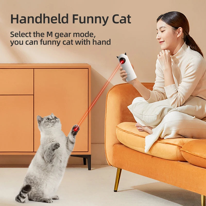 Automatic Cat Toys Interactive Smart Teasear